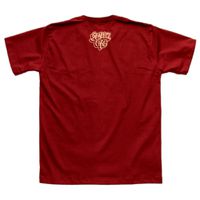 Camiseta Graffiti com Café - Vermelha