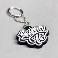 Chaveiro Emborrachado Graffiti com Café