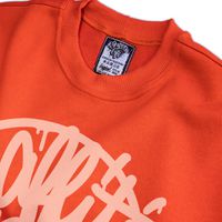 Moletom TYPE Graffiti com Café - Laranja