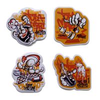 Pack de stickers Toda Mão