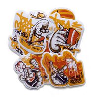 Pack de stickers Toda Mão