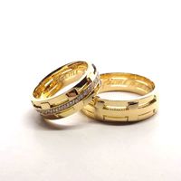 Aliança de Casamento em Ouro 18k