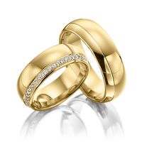 Aliança em Ouro 18k Casamento