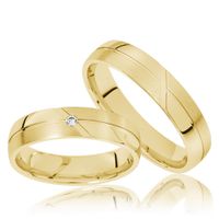 Aliança de Casamento - Ouro 18k 750