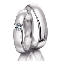 Aliança de Casamento com Diamantes