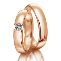 Aliança de Casamento com Diamantes