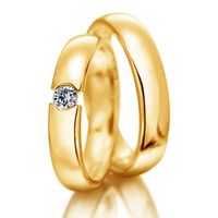 Aliança de Casamento com Diamantes