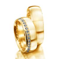 Aliança em ouro 18k Para Casamento