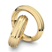 Aliança de Casamento em Ouro 18k