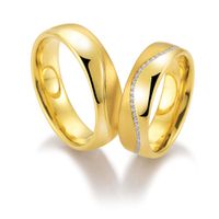 Aliança de Casamento em Ouro 18k