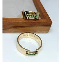 Aliança de Casamento Pedras Preciosas Eterna - Ouro 18k 750