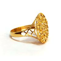 Anel em Ouro 18k Trabalhado