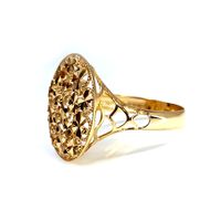 Anel em Ouro 18k Trabalhado
