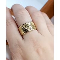 Anel em Ouro Amarelo 18k Modelo Escrava