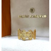 Anel em Ouro 18k Trabalhado e Desenhado