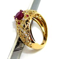 Anel de Formatura Jade em Ouro 18k personalizado Rubi, Safira, Água Marinha e demais pedras