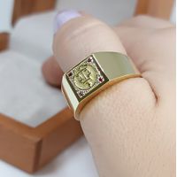 Anel de Formatura em Ouro 18k Curso de Direito