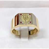 Anel de Formatura em Ouro 18k Curso de Direito