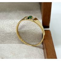 Anel de Formatura em Ouro 18k Navete 