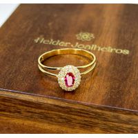 Anel de Formatura em Ouro 18k Personalizado para o Curso de Direito e demais cursos