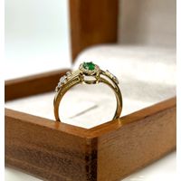 Anel de Formatura em Ouro 18k com Pedra Oval