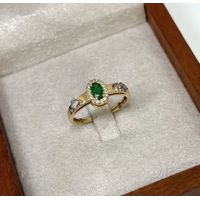 Anel de Formatura em Ouro 18k com Pedra Oval