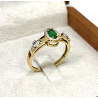 Anel de Formatura em Ouro 18k com Pedra Oval