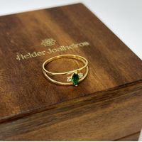 Anel de Formatura em Ouro 18k Personalizado