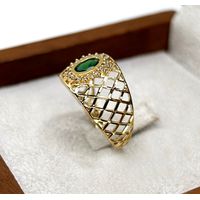 Anel de Formatura em Ouro 18k Trabalhado e Personalizado 