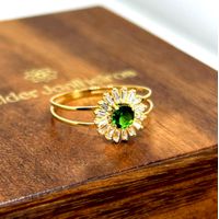 Anel em Ouro 18k Cravejado e Personalizado 