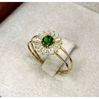 Anel em Ouro 18k Cravejado e Personalizado 