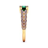 Anel de Formatura Ouro 18k Cravejado Personalizado para Direito e demais cursos