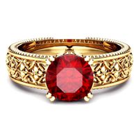Anel de Formatura Ouro 18k Personalizado para Direito e demais cursos