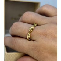 Anel de Formatura em Ouro 18k DNA