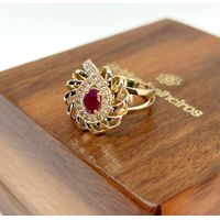 Anel de Formatura Scarlet Crown