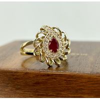 Anel de Formatura Scarlet Crown