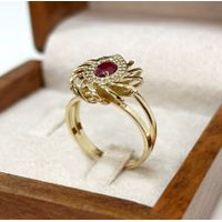 Anel de Formatura Scarlet Crown