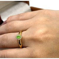 Anel de Formatura em Ouro 18k Oval 
