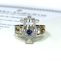 Anel de Formatura em Ouro 18k Música