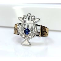 Anel de Formatura em Ouro 18k Música