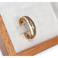 Aparador em Ouro Amarelo e Branco 18k Diamantado