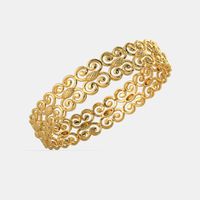  Bracelete Mônaco Ouro 18k 750