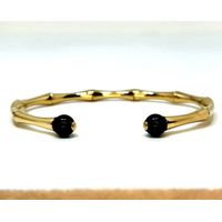 Bracelete Ônix Dourado