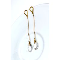 Brinco em Ouro 18k Cristal