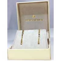 Brinco em Ouro 18k Palito Articulado 