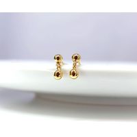 Brinco em Ouro 18k Pingente Bolinha