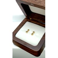 Brinco em Ouro 18k Pingente Bolinha