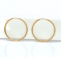 Brinco em Ouro 18k Argola Clássica 20 Milímetros