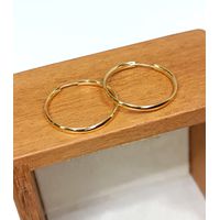 Brinco em Ouro 18k Argola Clássica 20 Milímetros