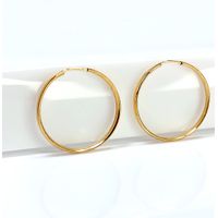 Brinco em Ouro 18k Argola Clássica 20 Milímetros
